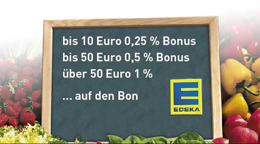 Die Bonusstaffel bei EDEKA Elschner