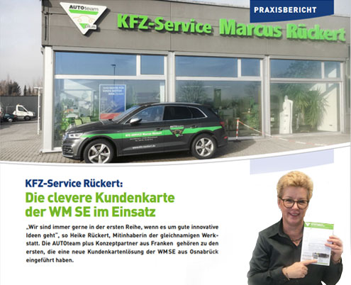 Praxisbericht der KFZ-Service Marcus Rückert über die Kundenkarte