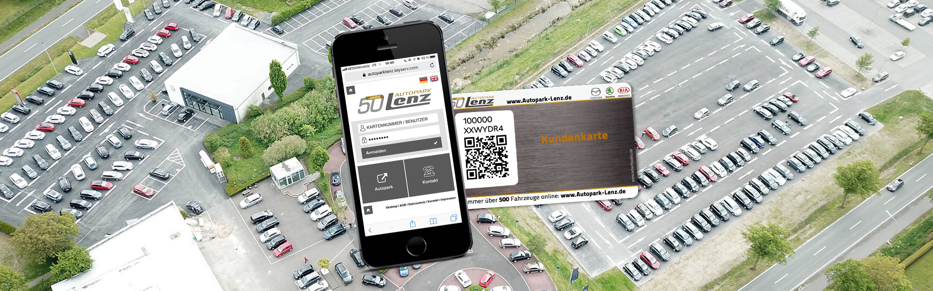 Kundenbindungsmaßnahmen mit App und Kundenkarte im Autohaus Lenz