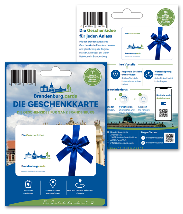 BrandenburgCards Geschenkkarte BrandenburgCards Geschenkkarte
